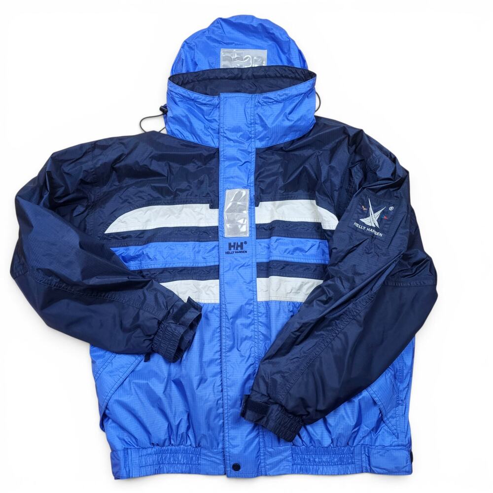 HELLY HANSEN Matchrace Sailing Jacket Men's XL Waterproof Y2K Nautical Utility
